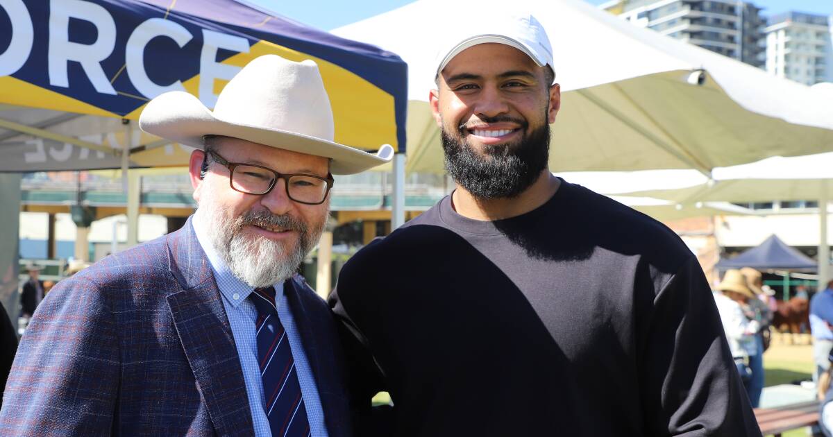 Ekka stud beef judging underway: big Payne spotted in the Santa ring