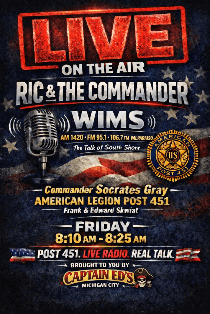Check out Commander Socrates Gray with The American Legion Skwiat Post 451