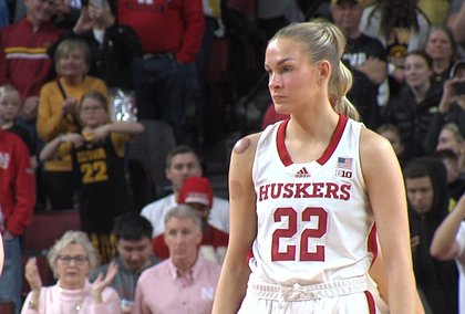 Nebraska’s Natalie Potts will not return to the court this season