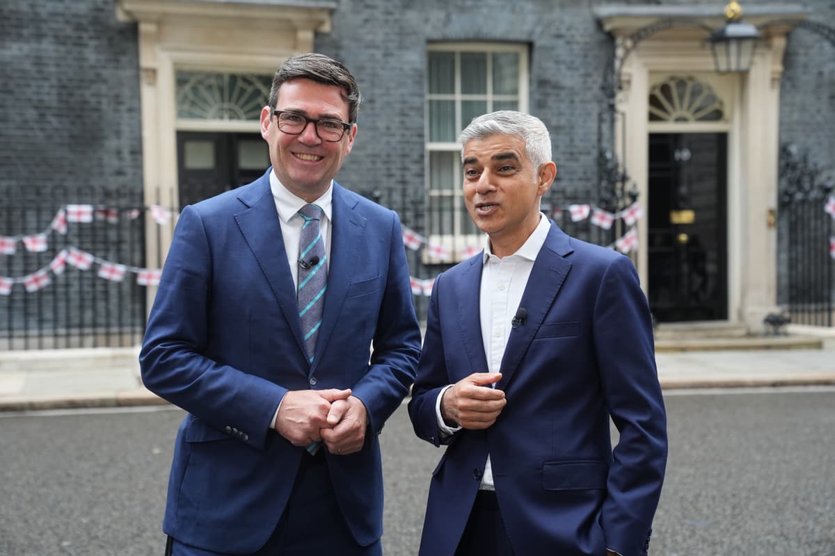 'No evidence Andy Burnham anti-London' says Sadiq Khan as new PM to reveal devolution plans
