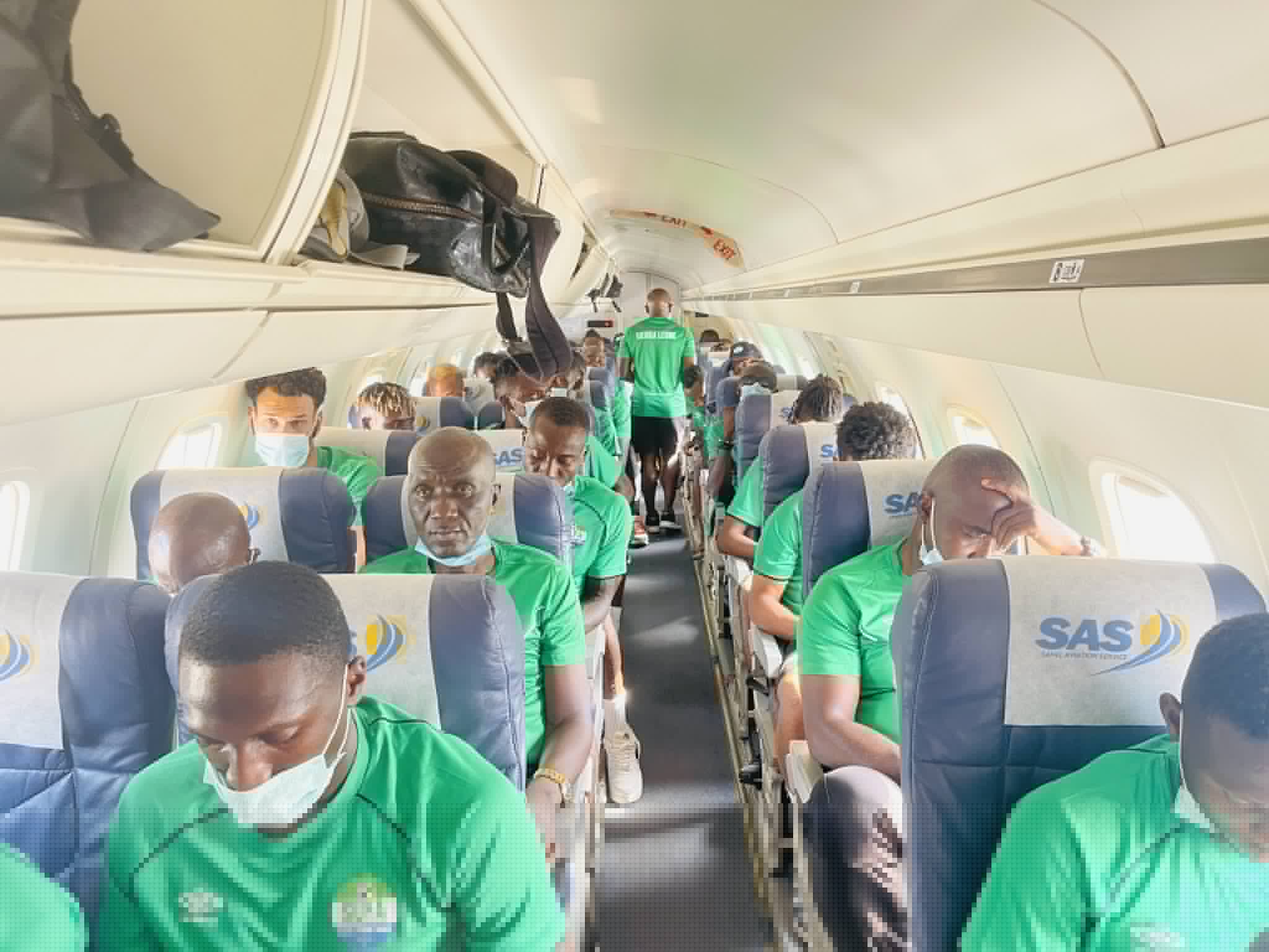 AFCON 2021: Leone Stars squad departs for Cameroon