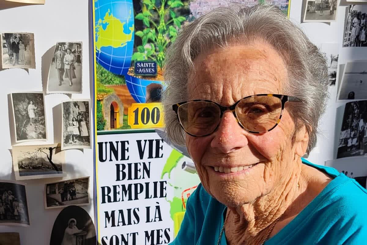 « Un meuble ancien qui grince un peu, mais je tiens toujours debout » : à 100 ans, cette Azuréenne dévoile ses secrets de longévité