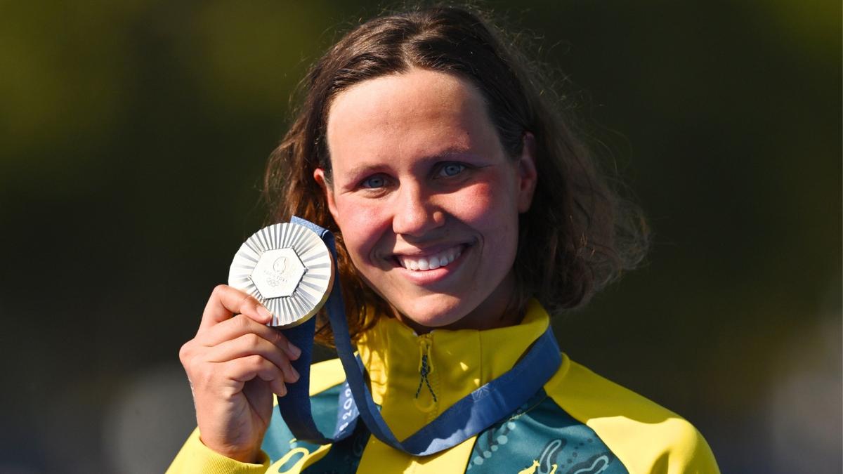 Aussie world champion Moesha Johnson speaks out as open-water swimming faces axe from Brisbane 2032 Olympics