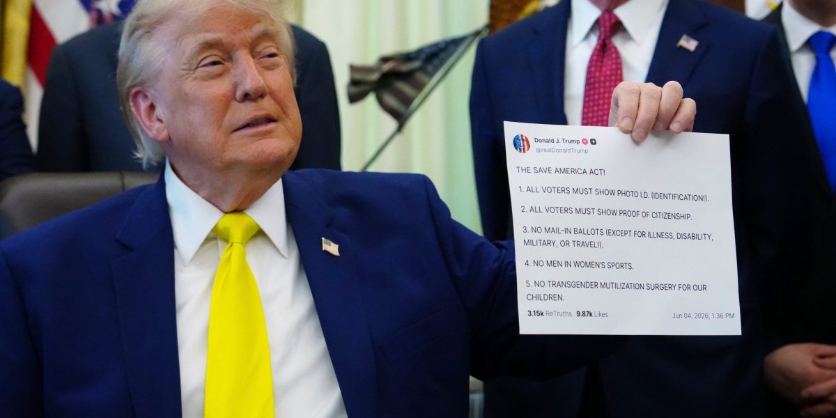 ‘Hear it here first’: Trump’s media company doubles down on the president and Truth Social