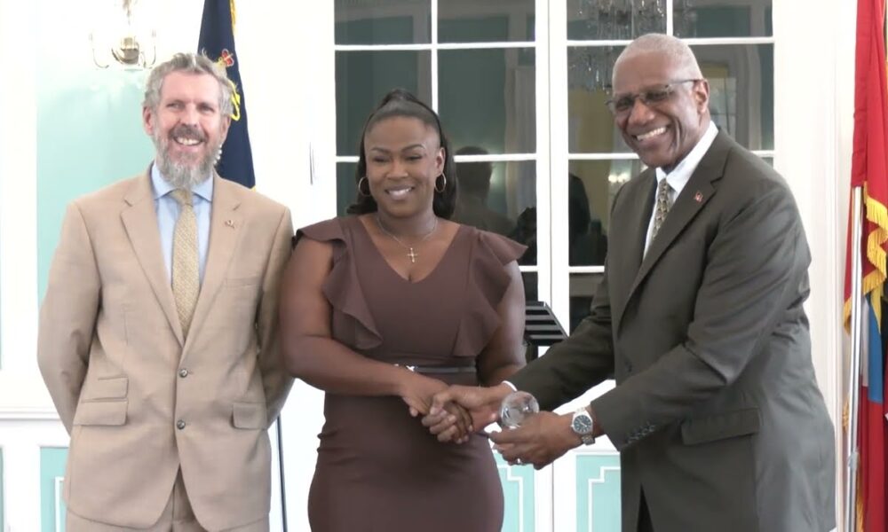 IMANI SINCLAIR RECEIVES COMMONWEALTH TRUST AWARD