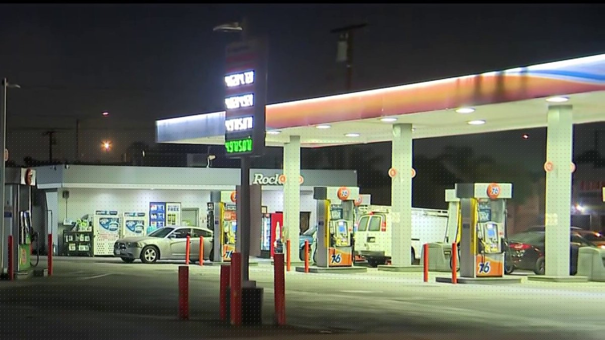 Man shot and killed at gas station in East LA