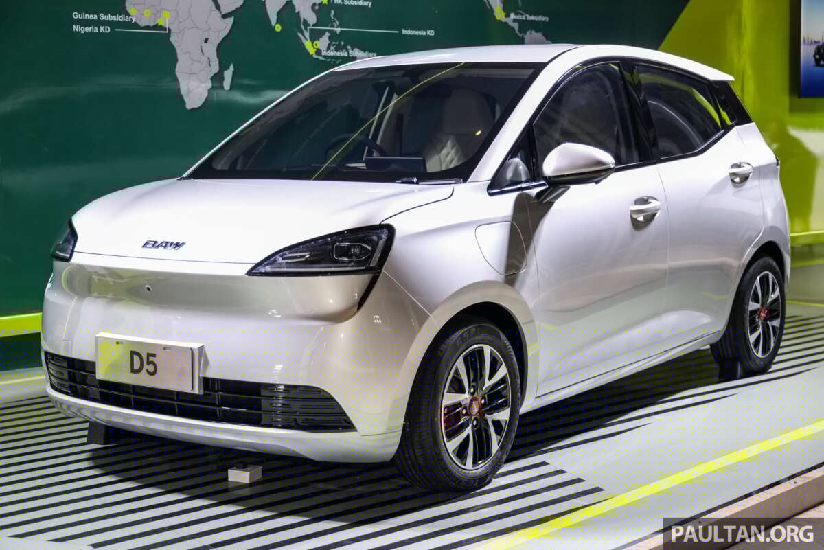 BAW D5 at GIIAS 2026 – RHD, little city EV takes on BYD Atto 1, Geely EX2 with 82 PS/125 Nm, 330 km CLTC range