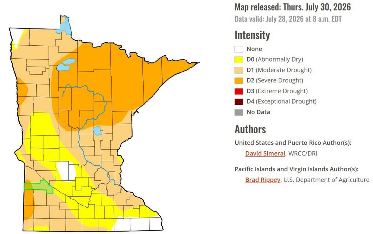 Minnesota Drought Now Covers Nearly the Whole State