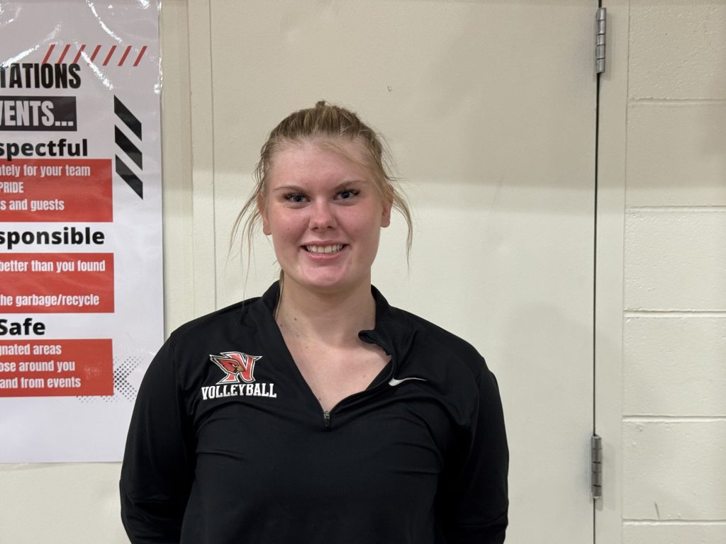Today’s Lely Radio Sports Page – Newton Senior Volleyball Player Addie Ratcliff – 10-2-25