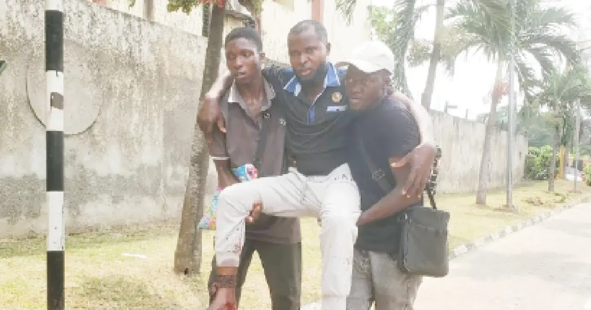 Lagos police denies shooting at anti-demolition protesters