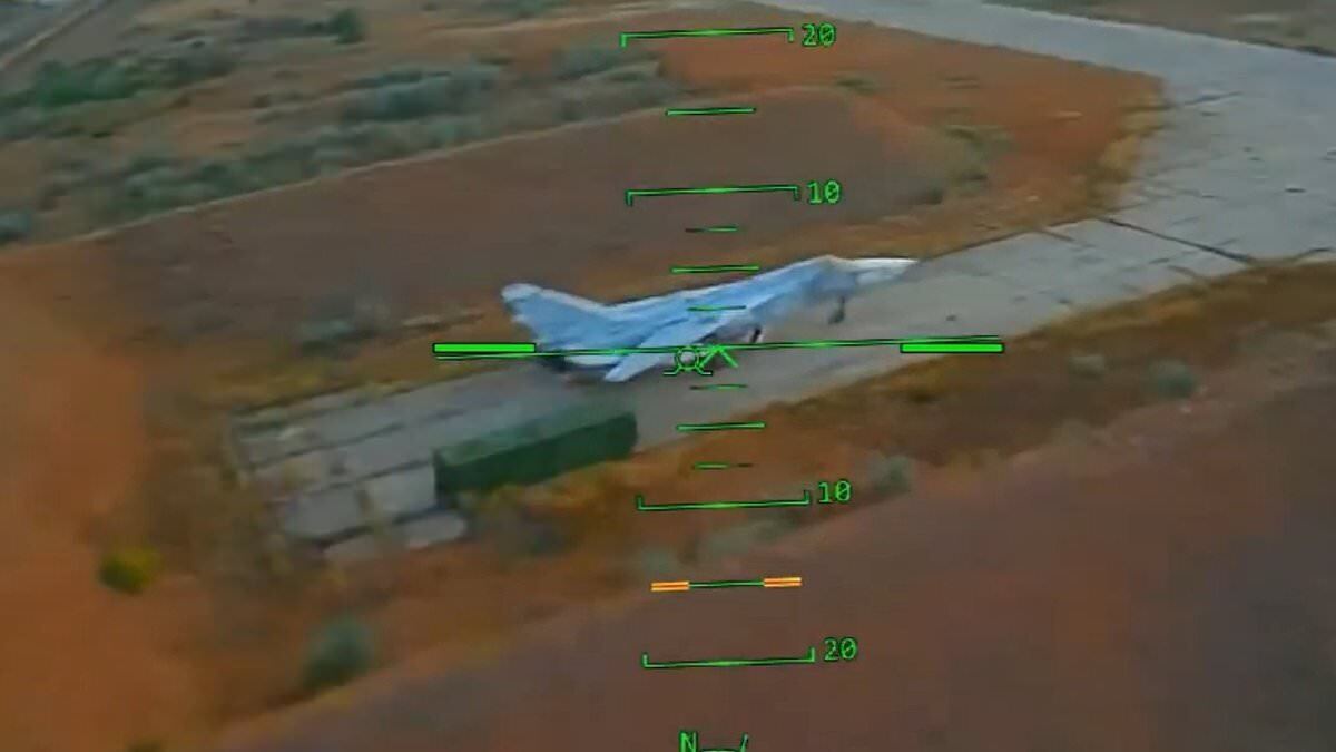 Ukraine drones destroy $1 billion of Russian fighter jets deep inside Russia [Cool]