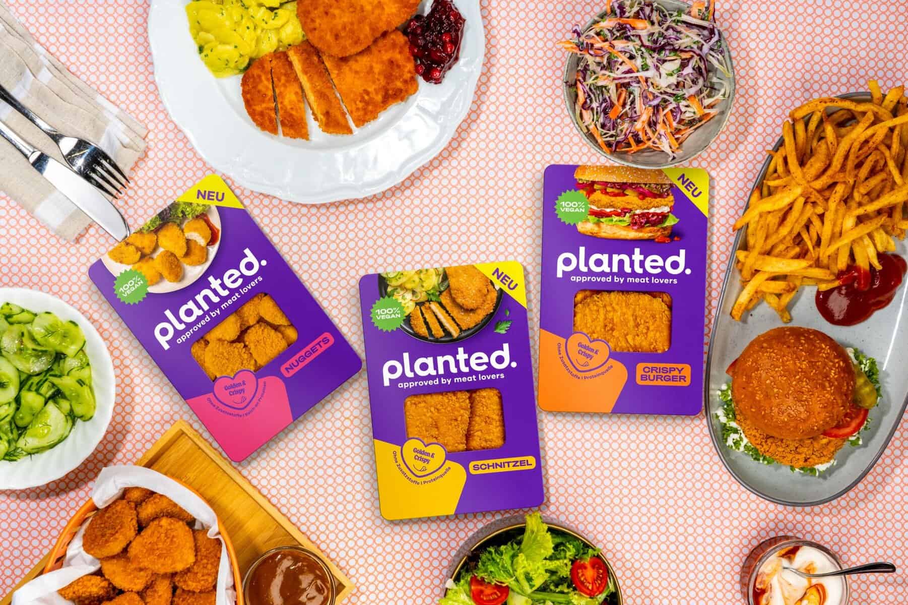 Planted Launches First Mycoprotein-Based Crispy Range in Germany and Austria