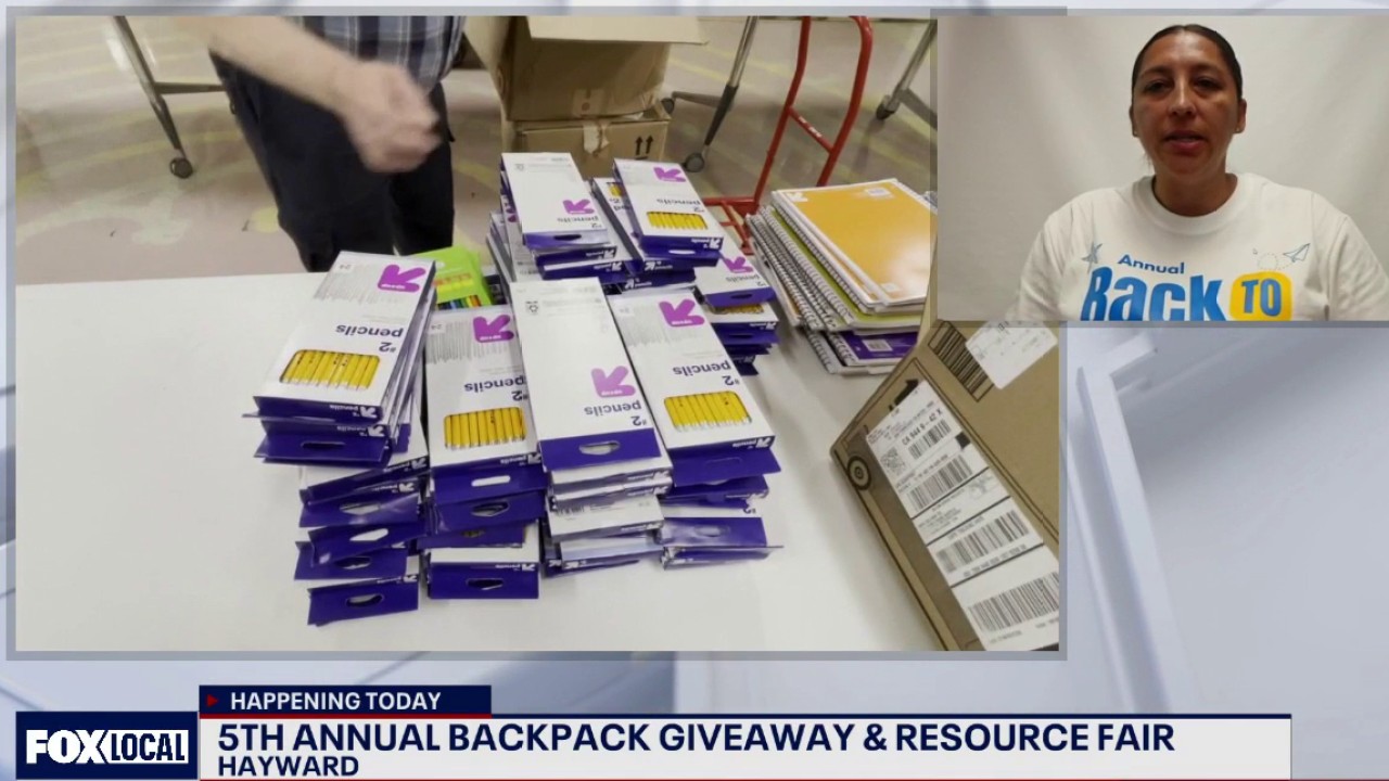 Hayward Unified hosts 5th annual backpack giveaway