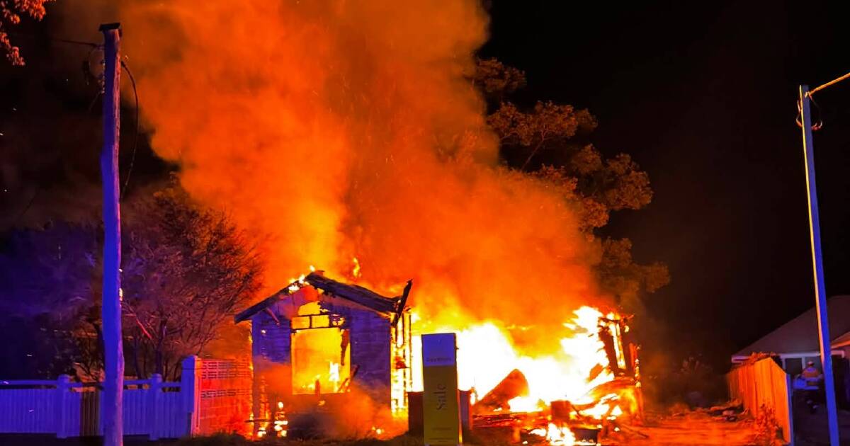 Police investigate 'suspicious' fire that destroyed Raymond Terrace home