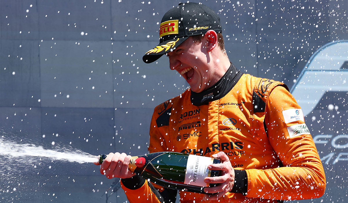 Irish motorsport star Alex Dunne shocks fans with McLaren split