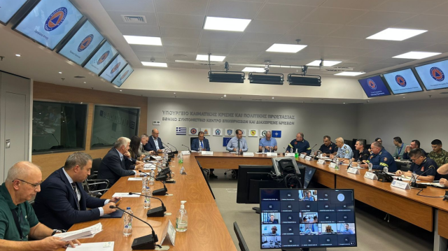 Five key priorities for winter preparedness – High-level meeting at the Ministry of Climate Crisis and Civil Protection