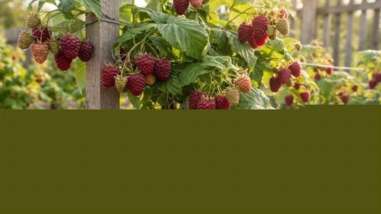 Best raspberry cultivars for the Middle Belt with high sugar content