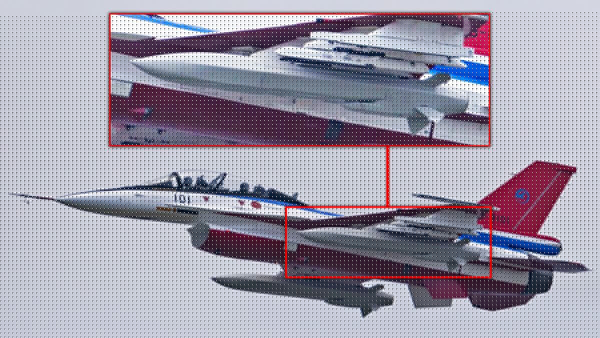 Japanese F-2 Fighter Appears With New Large Stealth Cruise Missile Under Its Wings