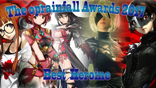 Comment on 2017 oprainfall Awards: Best Heroine by Mr0303