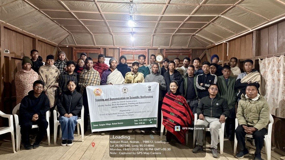 Scientific beekeeping training and  demonstration held across Nagaland