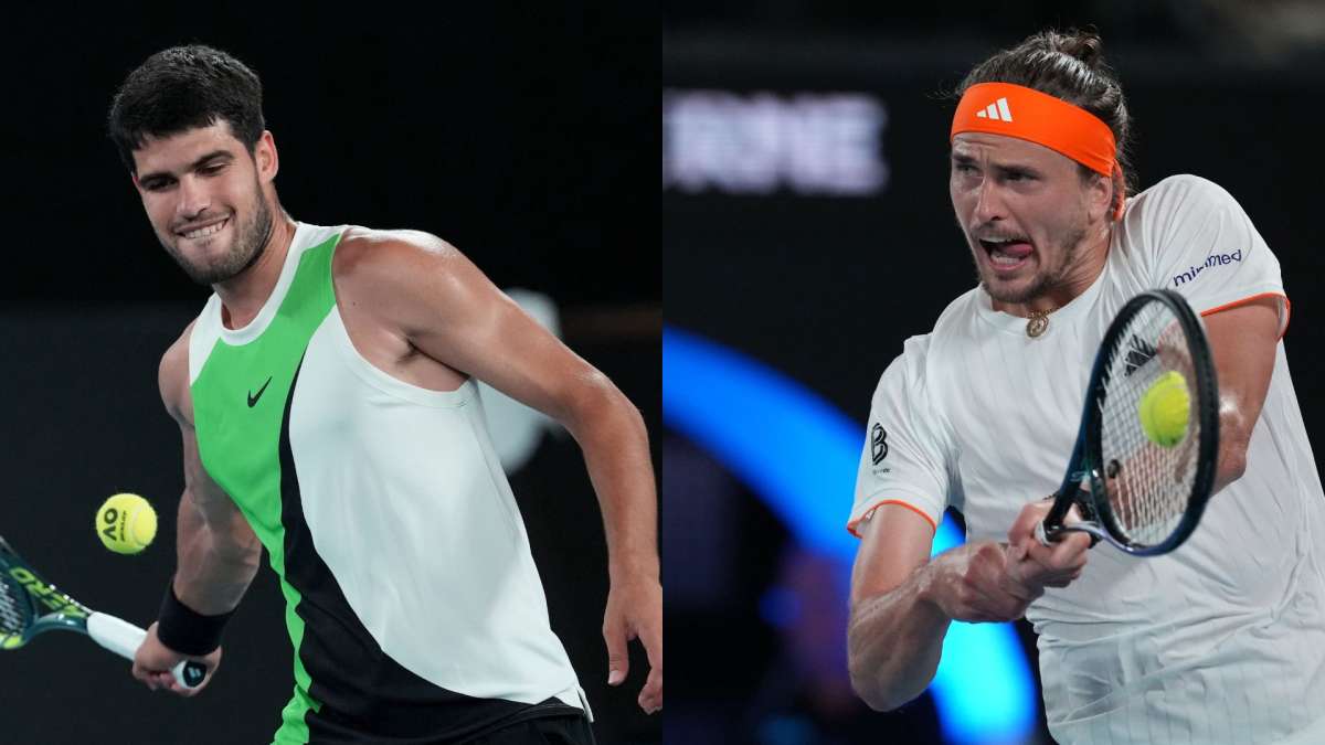 Carlos Alcaraz vs Alexander Zverev Live score: Alcaraz clinches second set, Zverev in trouble