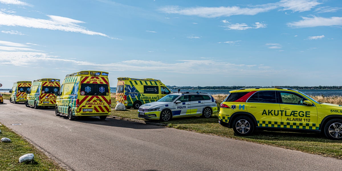 Tre skadade i skjutning i Danmark