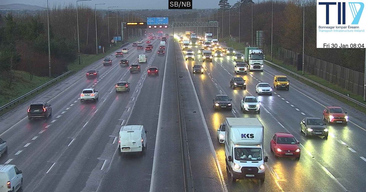 M50 busy but moving on Friday morning - live traffic updates