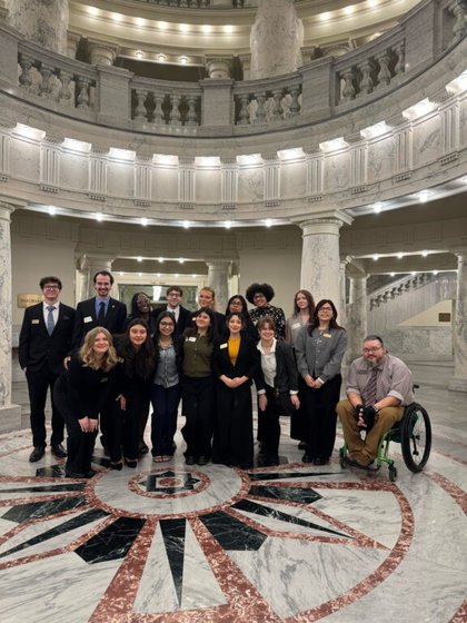 ASUI sends students on 2026 legislative ambassador trip