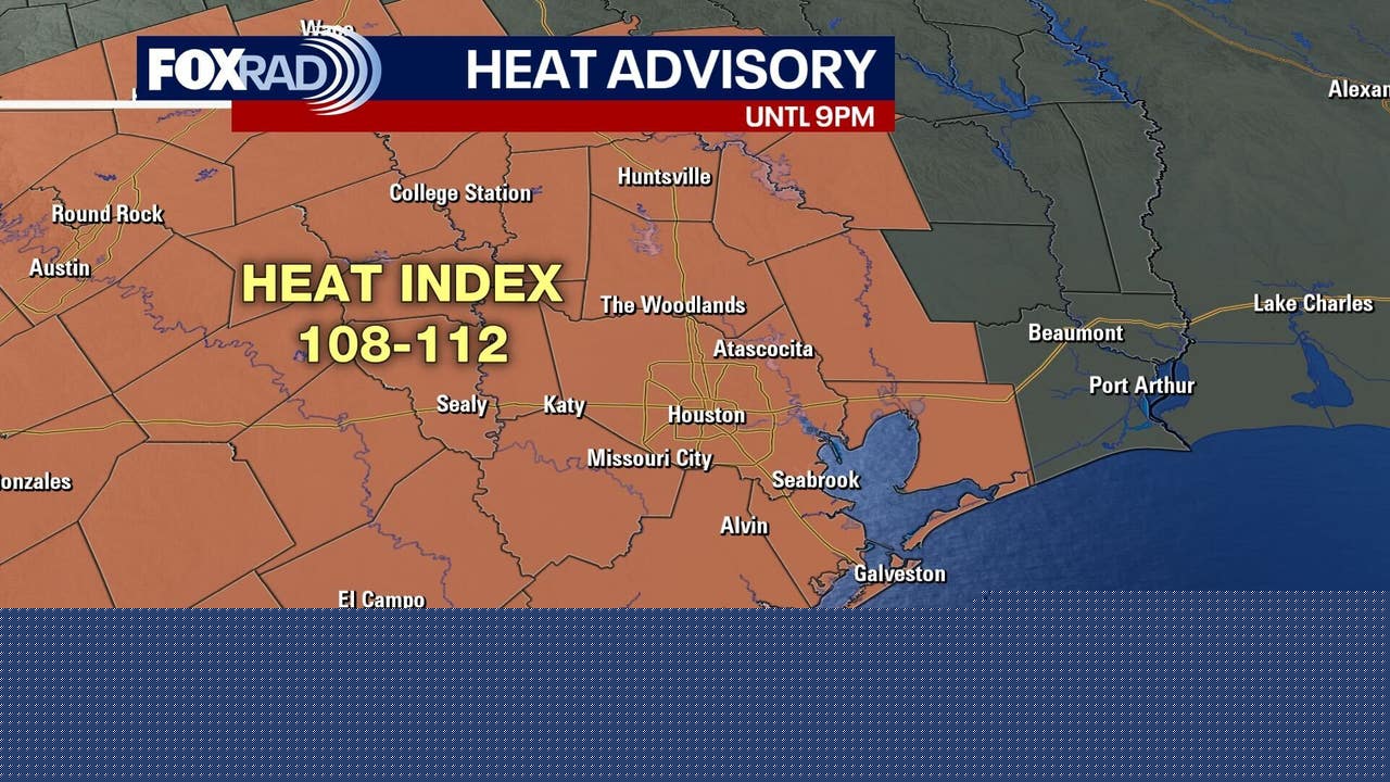 Houston heat advisory: Cooling centers open Aug. 9