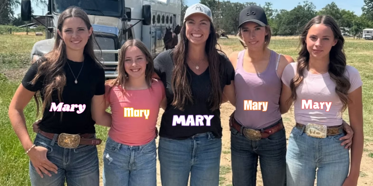 A Mum Who Named Her 4 Daughters Mary