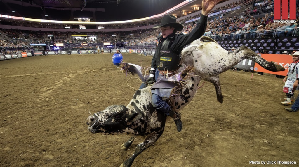 Ky Hamilton wins bull riding at Cinch Playoffs The Governor’s Cup presented by Texas Precious Metals