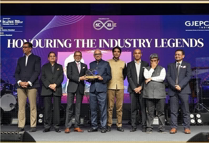 GJEPC Names Mehul Shah an Industry Legend at IIJS Bharat Premiere