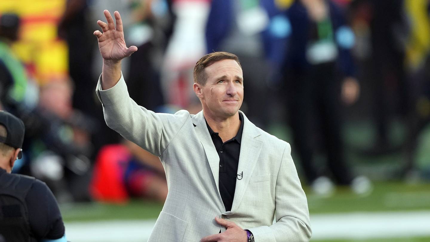 Drew Brees gives a love letter to the city of New Orleans in HOF speech