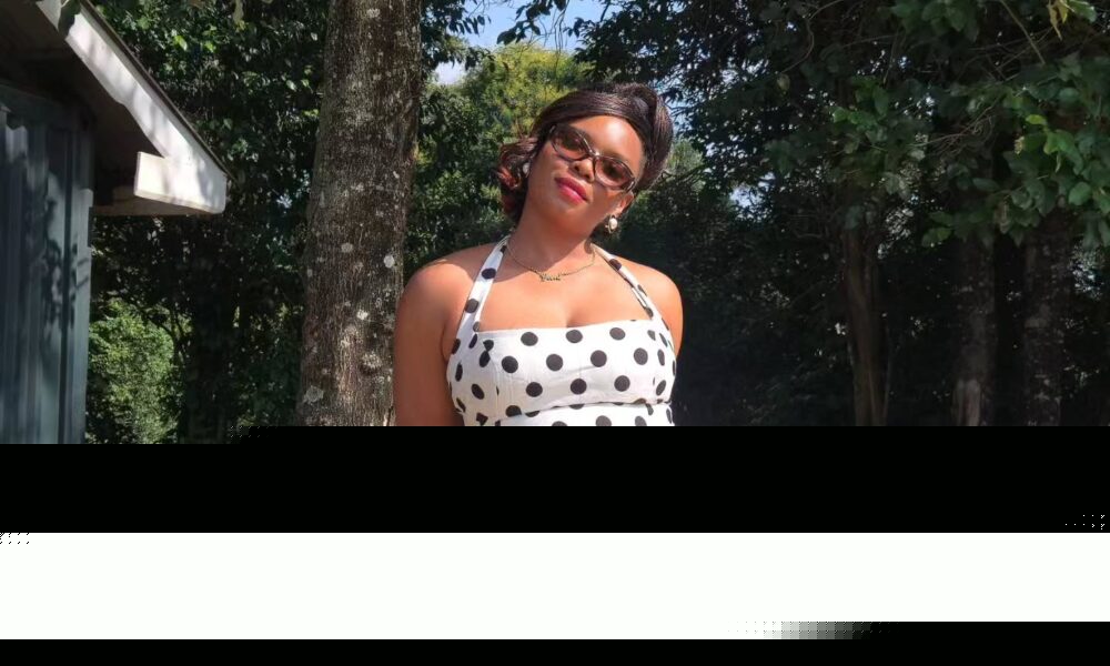 Yemi Alade Shows How to Style a Polka Dot Mini Dress & Trainers for Daytime