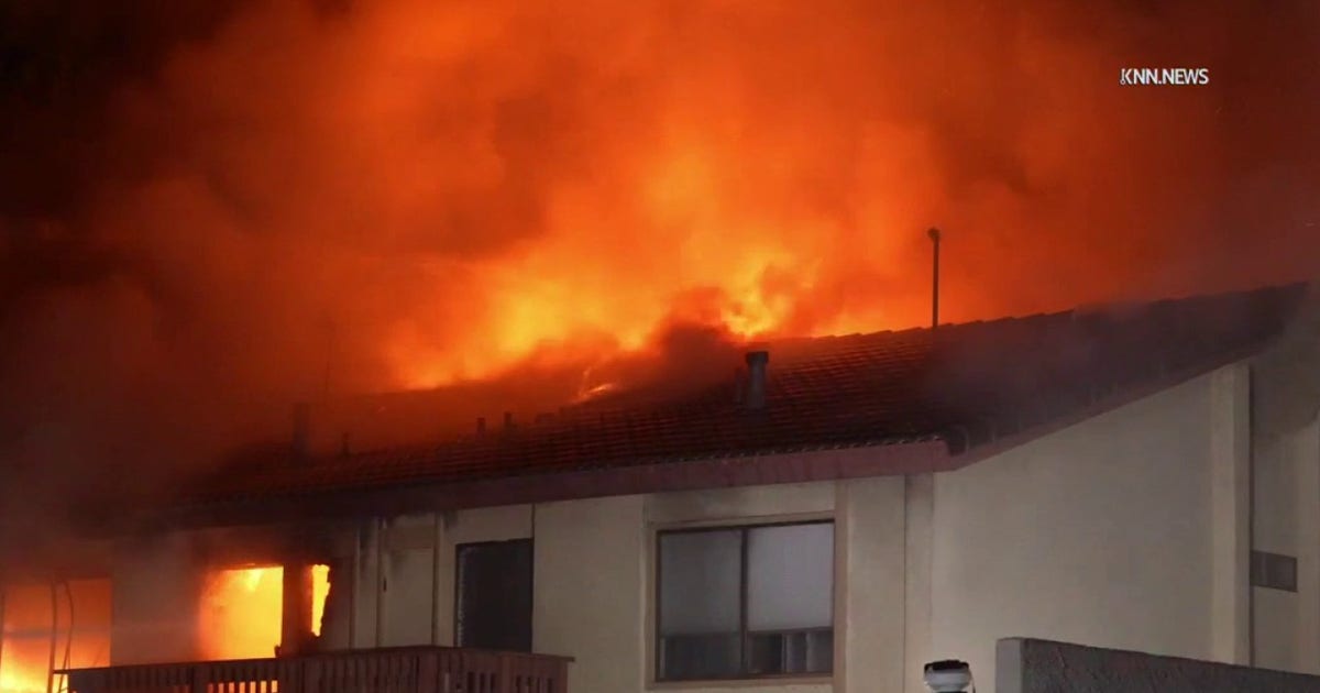 Woodland Hills barricade: Human remains found after standoff ends in fire
