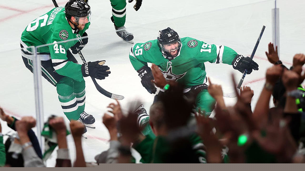 Blackwell scores 17:46 into OT as Stars beat Avalanche 4-3 to even 1st-round NHL playoffs series 1-1
