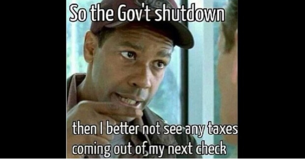 Memes on Gov’t shutdown, Kimmel, Trump …