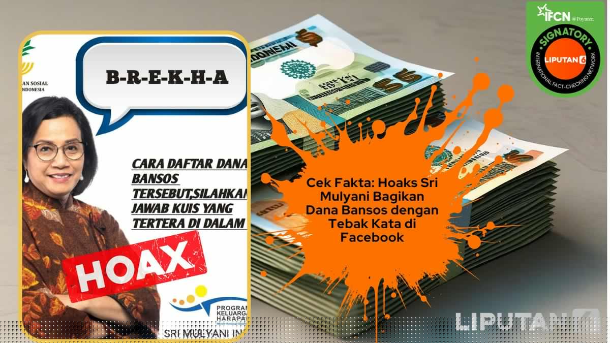 Deretan Hoaks Pembagian Bantuan Catut Sri Mulyani, Awas Jangan Tertipu