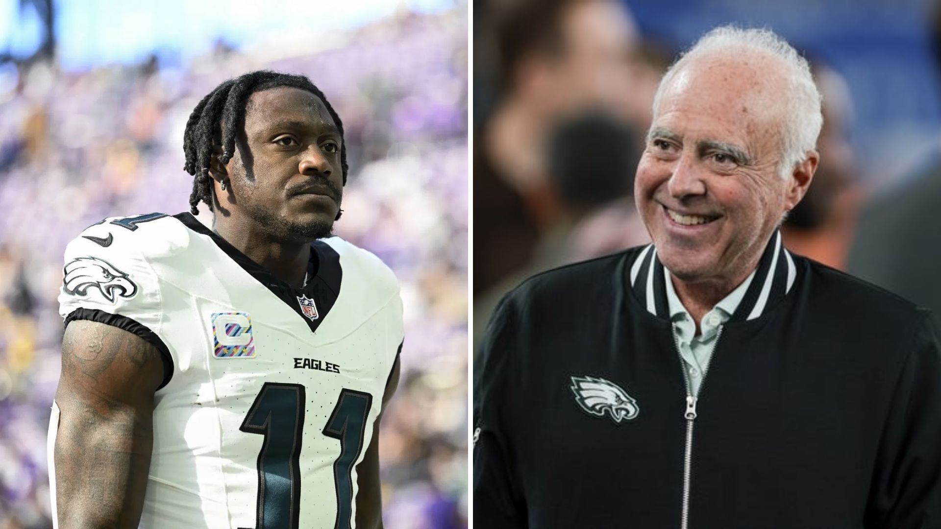 A.J. Brown breaks silence about meeting with Eagles owner Jeffery Lurie, 1 day after reports of vowing to keep frustrations off social media
