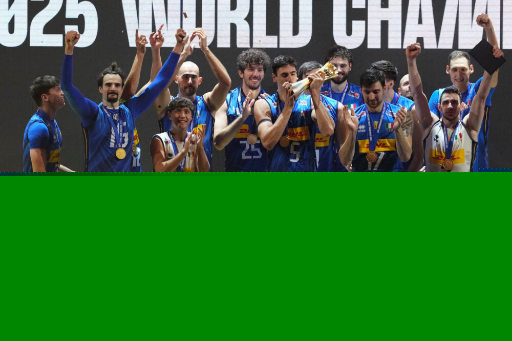 L’Italia del volley supera calcio e pallanuoto! Record solitario di Mondiali vinti