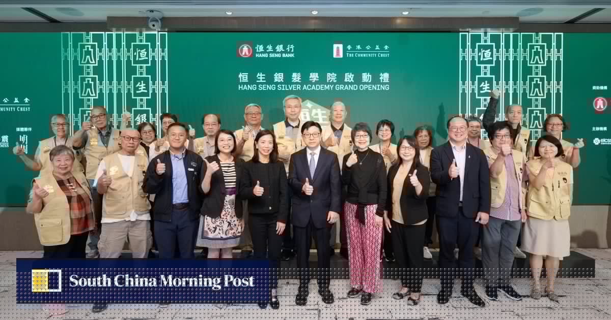 As Hong Kong ages and life goes digital, Hang Seng’s Silver Academy helps seniors stay active, connected and confident