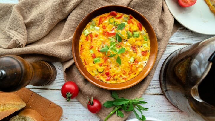 Mediterranean Air Fryer Omelette: Breakfast Made Effortless