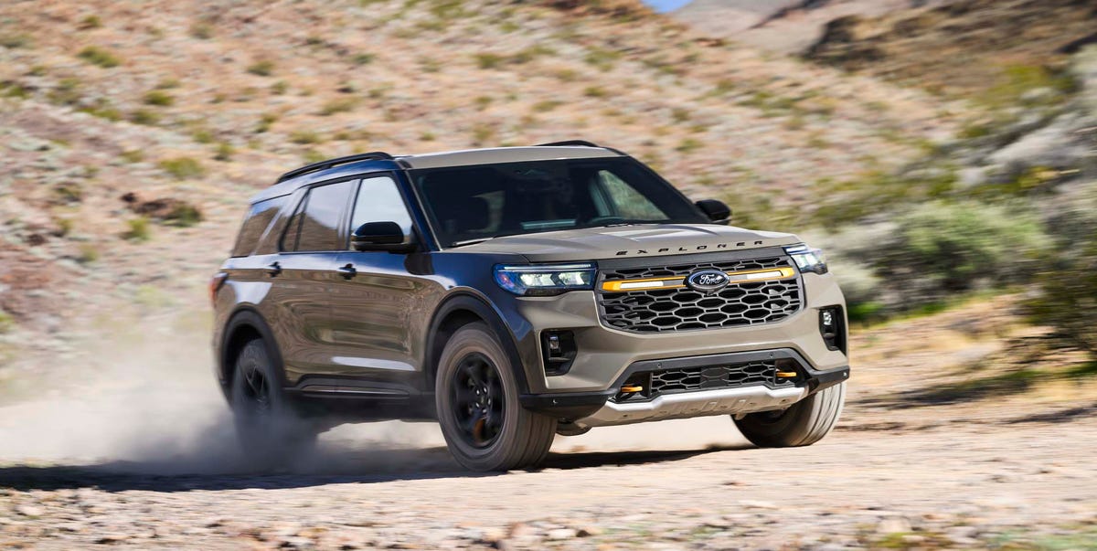 View Photos of the 2026 Ford Explorer Tremor