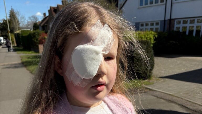 Girl, 11, becomes first in UK to receive sight-saving gene therapy
