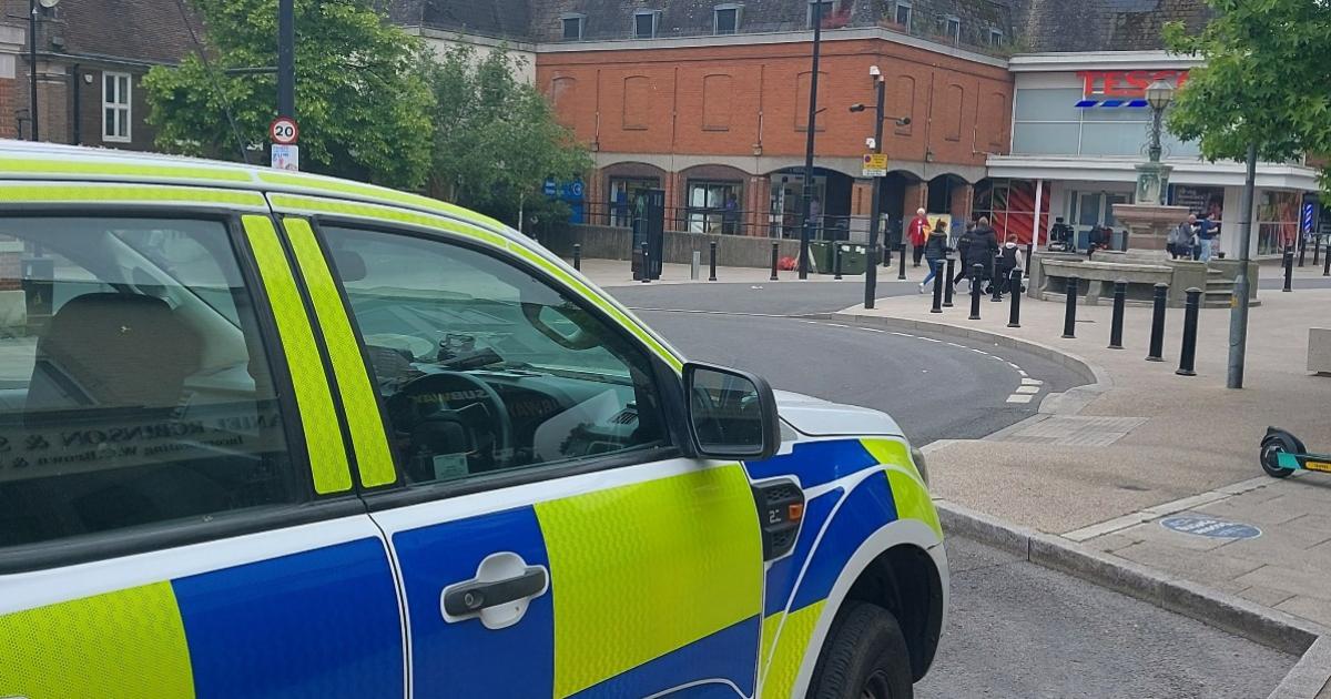 Braintree man arrested after officers find knife in backpack in town centre