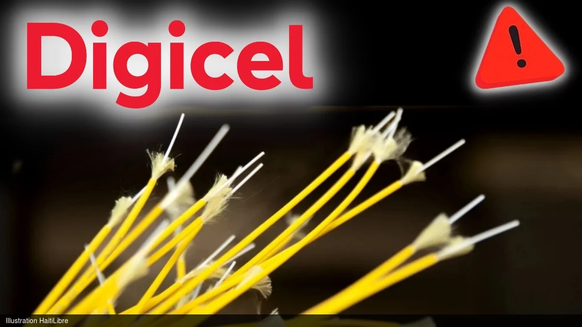 iciHaïti - Mise à jour Digicel : Coupure fibre optique RN#2