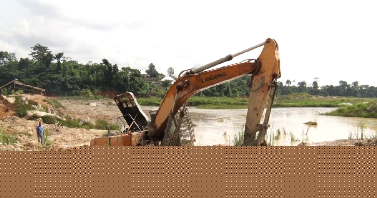 REGSEC impounds 9 excavators as anti-galamsey operation intensifies in Obuasi