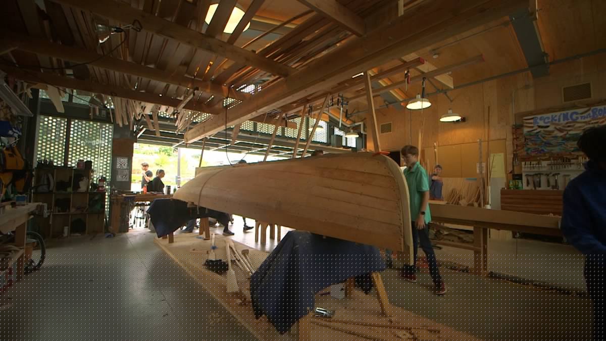 San Francisco program teaches life skills through boat building