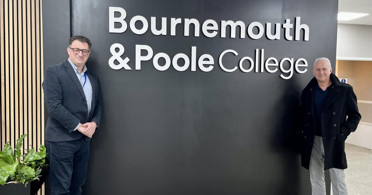 College named premier business partner of Dorset Chamber