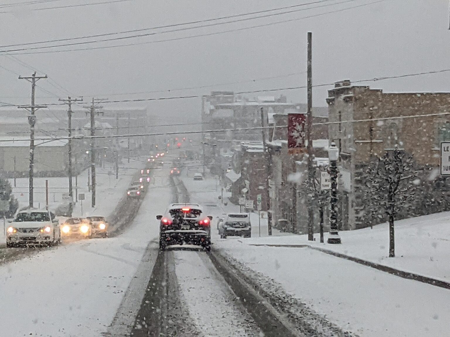 Crews continue to clear snow in Beaver Falls after huge winter storm over the weekend